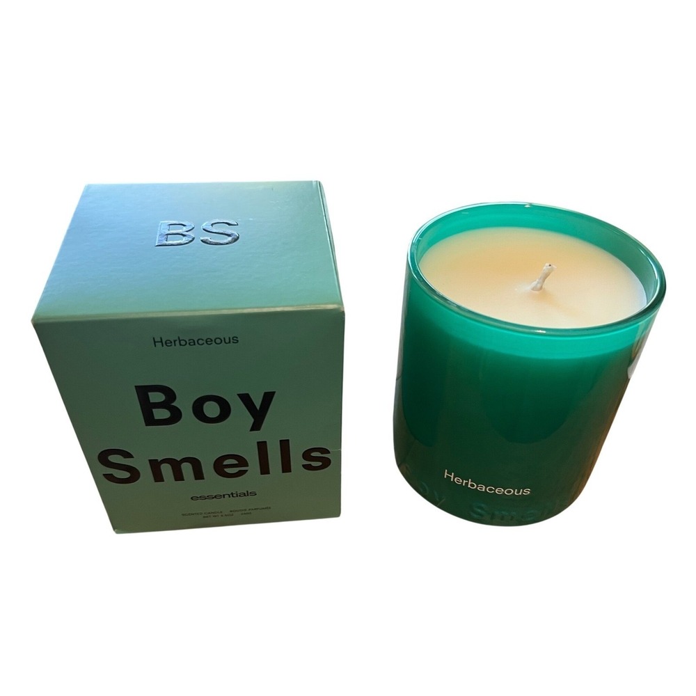 Boy Smells Herbacious Soy Candle 8.5 oz New in Box